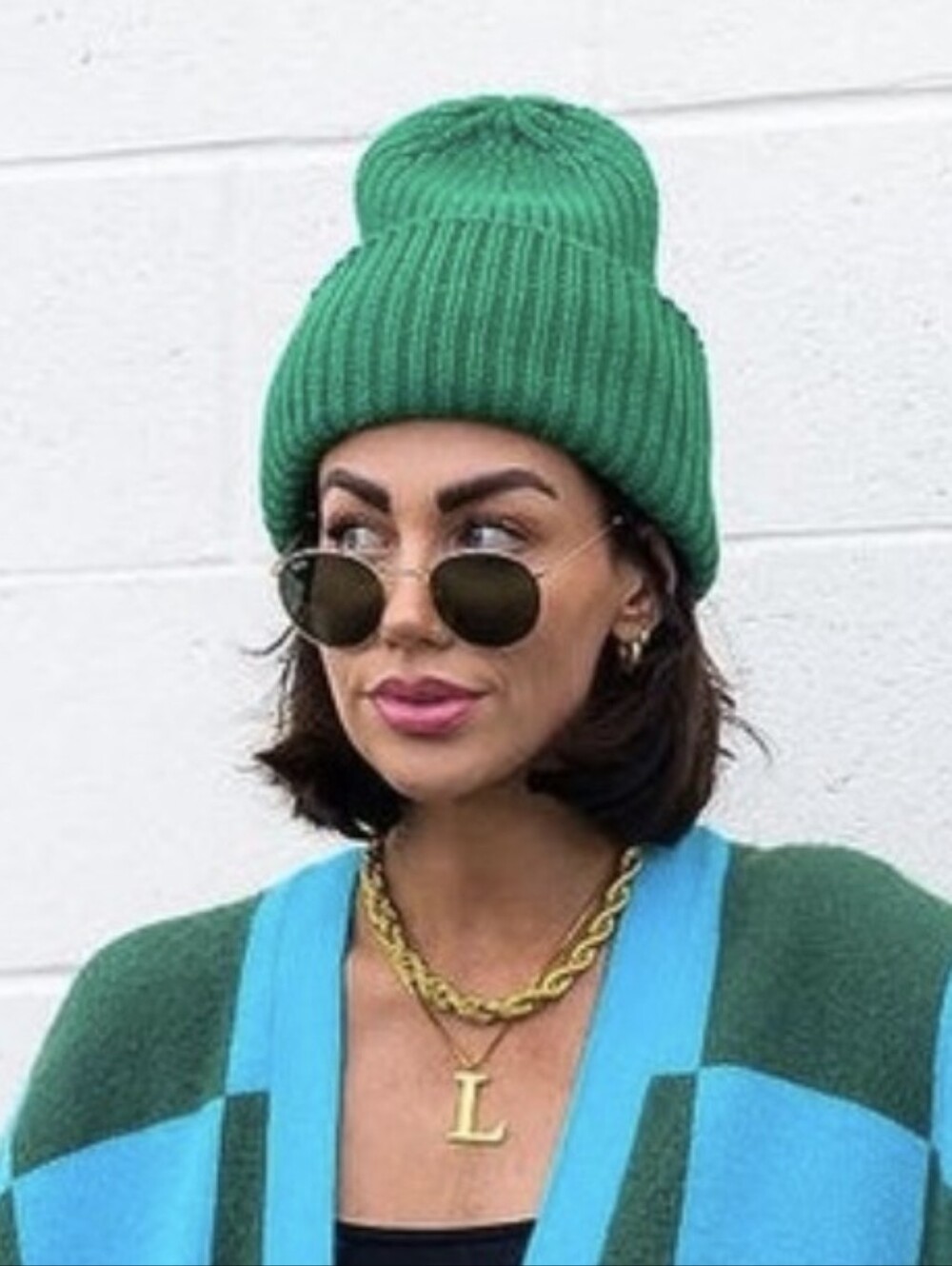 Dressed In LALA grunge Chic Label Beanie